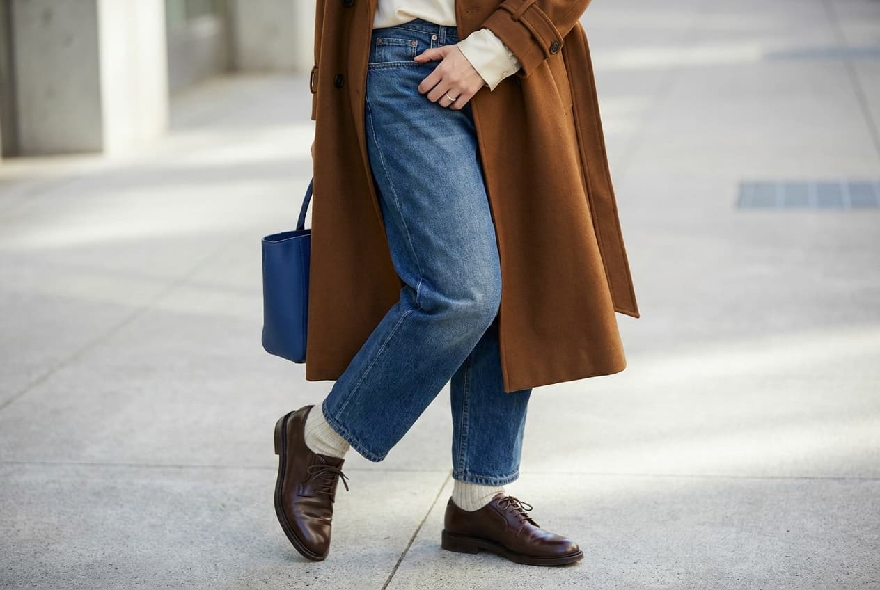 A practical fashion detail demonstrating the advice in The Celebrity Denim Capsule Problem: Why Hailey Bieber's Gap Jean Still Needs a Fit Test.